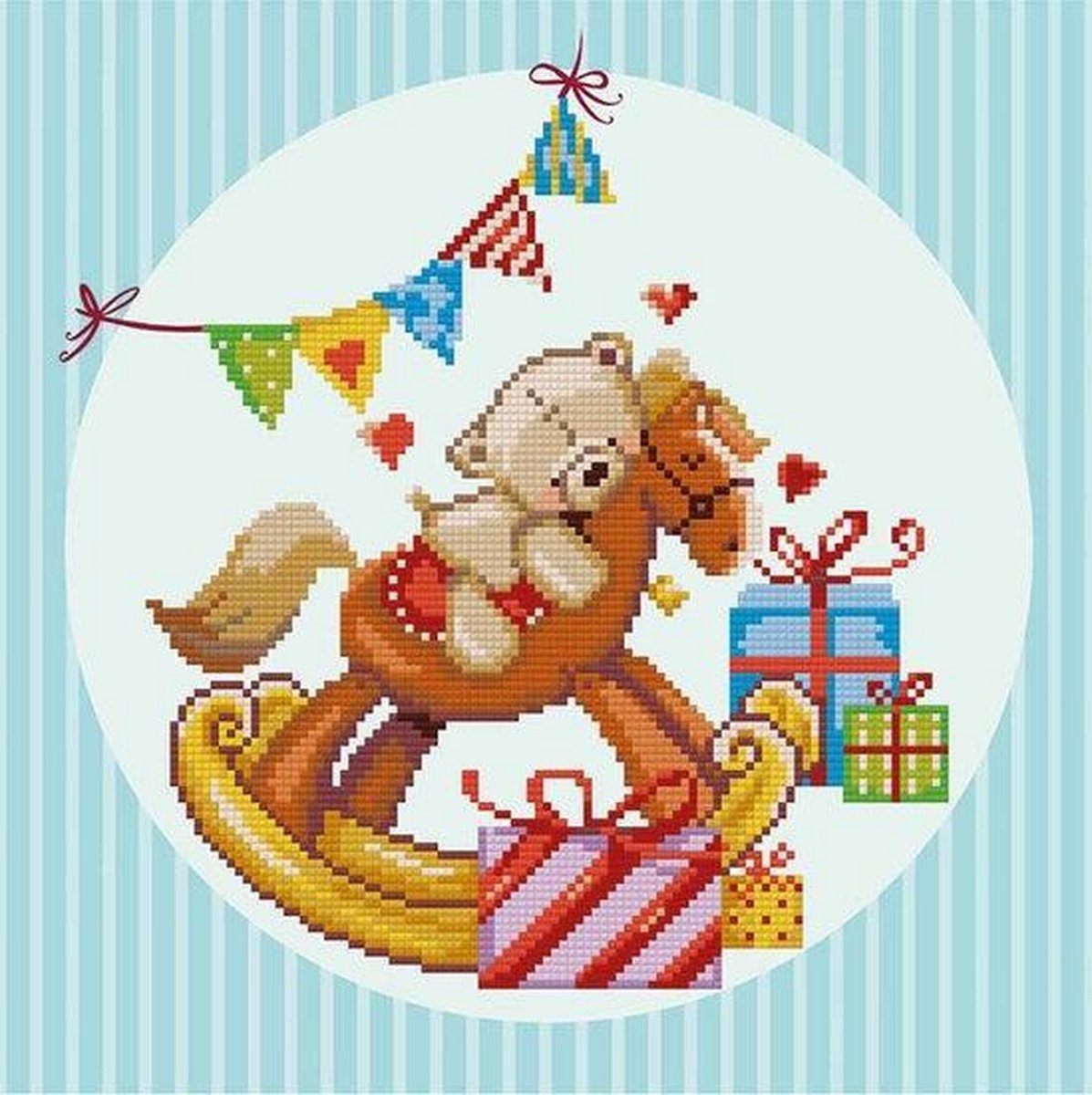 Diamond Painting Freyja Crystal | Rocking Horse